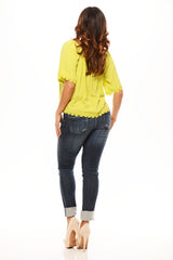 Hippy Top - Lime
