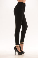 Harem Pants with Gold Cuff