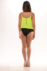 Body Suit - Neon Lemon