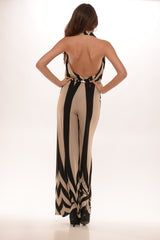 BoHemian Halter Neck Romper