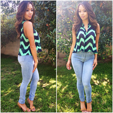 Anything Skinny Jeans - Light Blue